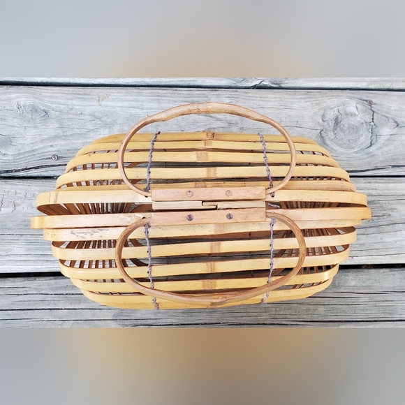 Vintage Made in Japan  Collapsible Cage Purse - Picture 3 of 8